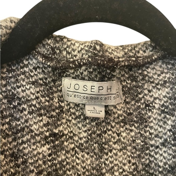 Joseph A Long Women’s Maxi Cardigan Houndstooth Pockets Stretch Knit Size: Large - Picture 6 of 11